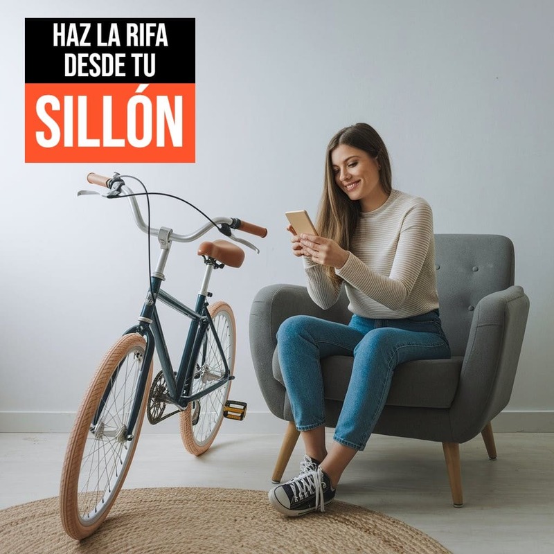 Arma la rifa desde tu sillón.